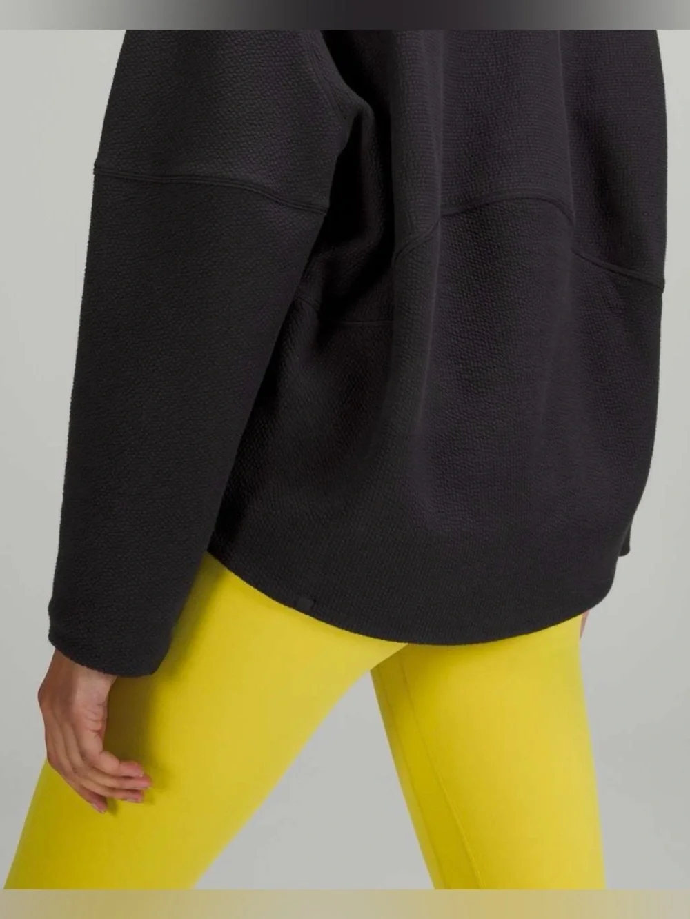 Lululemon Textured Funnel-Neck Pullover